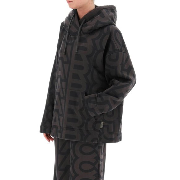 Marc Jacobs The Monogram Logo Hoodie Sweatshirt - Picture 1 of 4